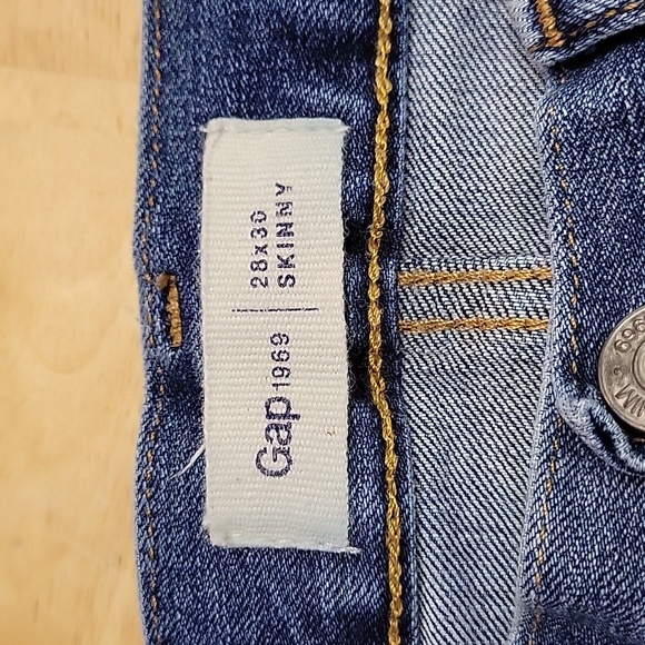 GAP Skinny 4 Way Stretch Jeans 28W 30L - Picture 5 of 13